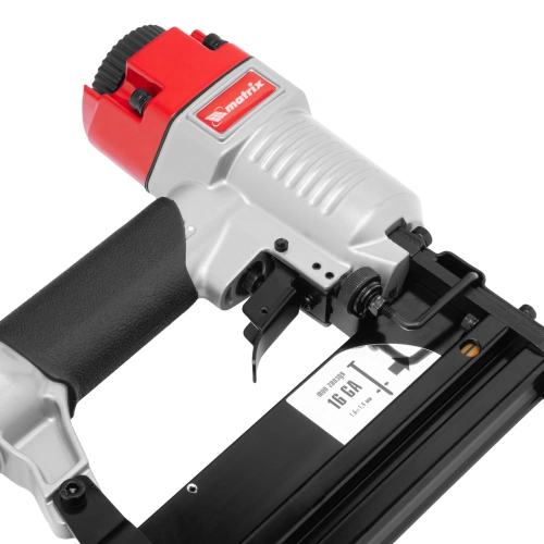 Нейлер-степлер пневматический 3 в 1, с регулировкой глубины забивания, гвозди 18GA, гвозди 16GA, скобы 18 GA Matrix купить в Москве с доставкой по всей России | ProtosMarket.ru