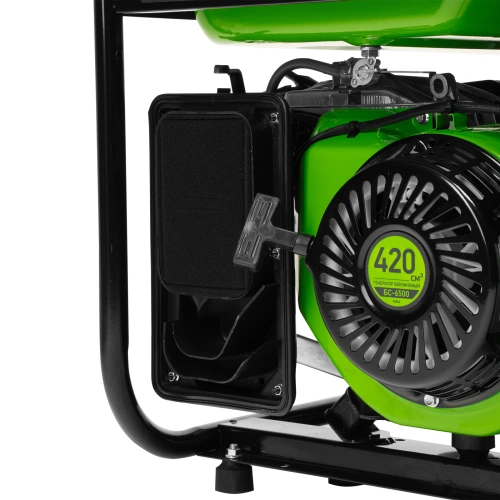 Генератор бензиновый БС-6500, 5.5 кВт, 230В, четырехтактный, 25 л, ручной стартер Сибртех по ценам производителя в Санкт-Петербурге с доставкой по всей России