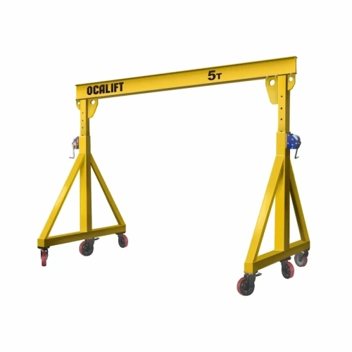 Мини-кран козловой c регулируемой высотой МПУ 5т (3,5-5)х3 метра по ценам производителя в Санкт-Петербурге с доставкой по всей России