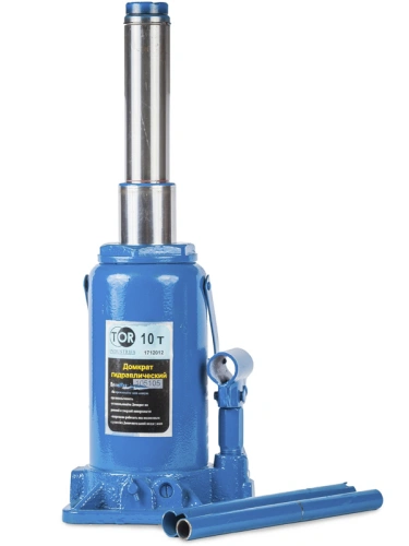 Домкрат гидравлический телескопический TOR ДГТ-15 г/п 15 т (2 уровня) по ценам производителя в Санкт-Петербурге с доставкой по всей России