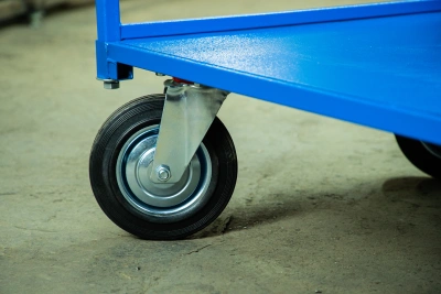 Тележка платформенная TOR ТП-Д (700х1200) с двумя ручками (колеса 200) по ценам производителя в Санкт-Петербурге с доставкой по всей России