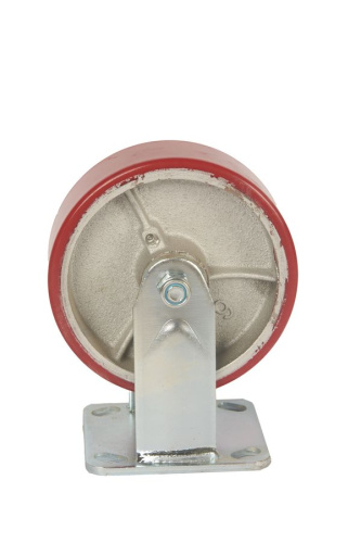 Колесо большегрузное неповоротное FCp 63 150 мм полиуретановое (F) купить в Москве с доставкой по всей России | ProtosMarket.ru