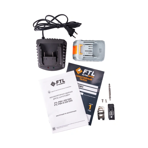 Аккумуляторная ударная дрель-шуруповёрт FTL PSR-I 20V EVO купить в Москве с доставкой по всей России | ProtosMarket.ru