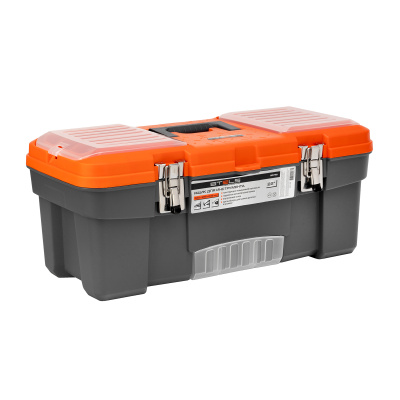 Ящик для инструмента с мет. замками 22", 560х285x235 мм Stels купить в Москве с доставкой по всей России | ProtosMarket.ru