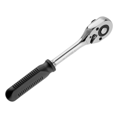 Ключ-трещотка 1/2", 45 зубьев, с быстрым сбросом, CrV, хром Сибртех по ценам производителя в Санкт-Петербурге с доставкой по всей России