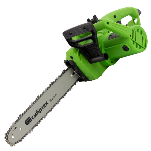 Пила цепная электрическая ПЦЭ-1800П с поперечным двигателем, 1.8 кВт, 14'' (35 см) Сибртех купить в Москве с доставкой по всей России | ProtosMarket.ru