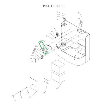Контроллер для штабелеров SDR-S купить в Москве с доставкой по всей России | ProtosMarket.ru
