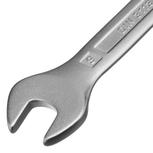 Ключ комбинированный 9 мм, CrV, холодный штамп Gross по ценам производителя в Санкт-Петербурге с доставкой по всей России