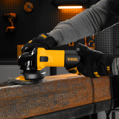 Машина шлифовальная угловая AGH125-900, 900 Вт, 125 мм, 11000 об/мин Denzel купить в Москве с доставкой по всей России | ProtosMarket.ru