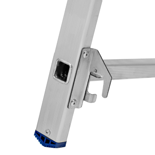 Лестница, 2 х 9 ступеней, алюминиевая, двухсекционная, Сибртех купить в Москве с доставкой по всей России | ProtosMarket.ru