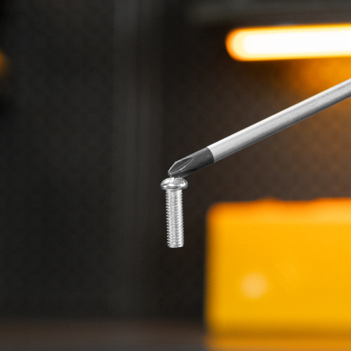 Отвертка, PH2х150 мм, S2, 3к рукоятка Denzel по ценам производителя в Санкт-Петербурге с доставкой по всей России