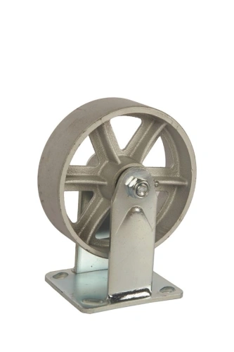 Колесо большегрузное неповоротное FCS 63 150 мм чугунное (F) по ценам производителя в Санкт-Петербурге с доставкой по всей России