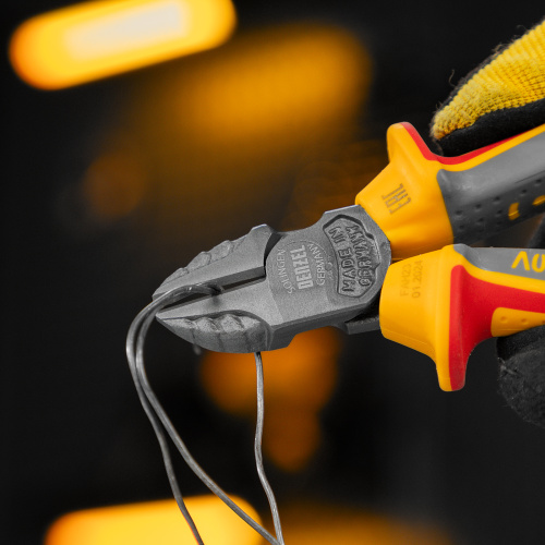 Бокорезы, диэлектрические рукоятки, до 1000 В, трехкомпонентные рукоятки, 160 мм Denzel купить в Москве с доставкой по всей России | ProtosMarket.ru