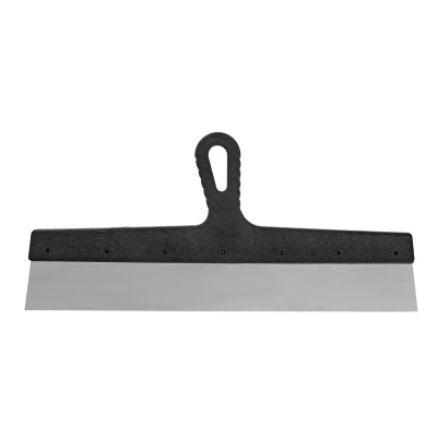 Шпатель фасадный из нержавеющей стали, 450 мм, пластмассовая ручка Сибртех купить в Москве с доставкой по всей России | ProtosMarket.ru