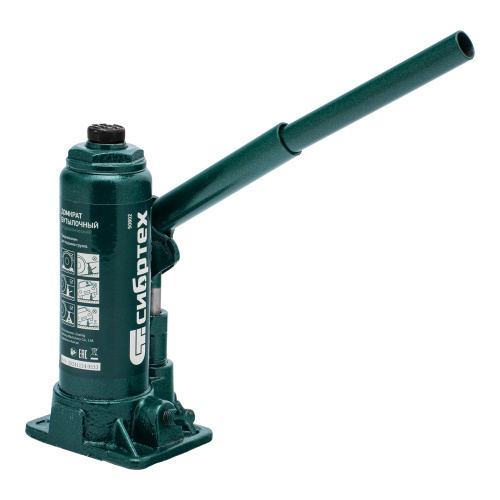 Домкрат гидравлический бутылочный, 4 т, 180-320 мм Сибртех по ценам производителя в Санкт-Петербурге с доставкой по всей России