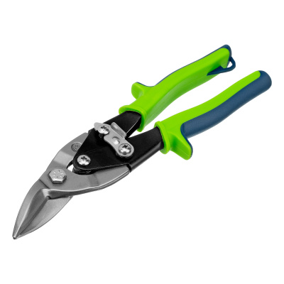 Ножницы по металлу, 250 мм, правый рез, сталь С55, двухкомпонентные рукоятки СИБРТЕХ купить в Москве с доставкой по всей России | ProtosMarket.ru