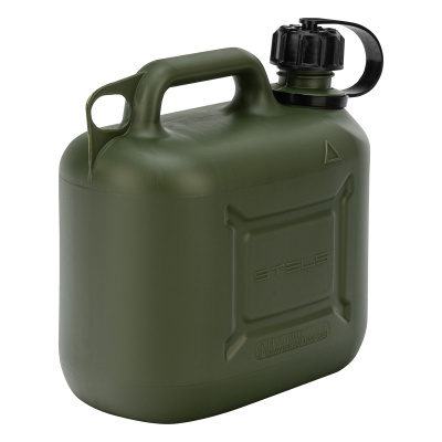 Канистра для ГСМ вертикальная 5 л, пластиковая, усиленная Stels купить в Москве с доставкой по всей России | ProtosMarket.ru