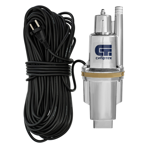 Вибрационный насос СВН300-40, верхний забор, 300 Вт, напор 75 м, 1200 л/ч, кабель 40 м Сибртех по ценам производителя в Санкт-Петербурге с доставкой по всей России