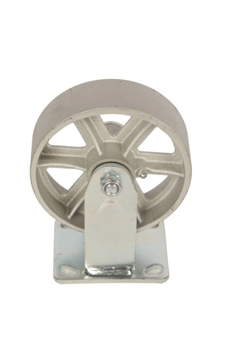 Колесо большегрузное неповоротное FCS 63 150 мм чугунное (F) по ценам производителя в Санкт-Петербурге с доставкой по всей России