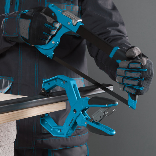 Струбцина клещеобразная 4, пластиковый корпус, храповой механизм жесткой фиксации, 100 мм Gross купить в Москве с доставкой по всей России | ProtosMarket.ru