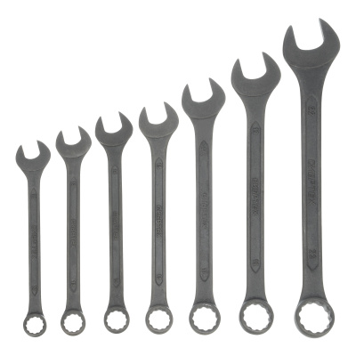 Набор ключей комбинированных, 6 - 22 мм, 10 шт., CrV, фосфатированные Сибртех купить в Москве с доставкой по всей России | ProtosMarket.ru