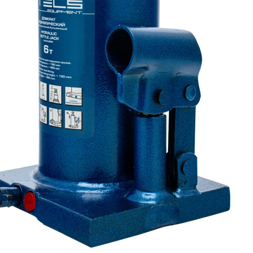 Домкрат гидравлический бутылочный телескопический, 6 т, h подъема 190-480 мм Stels по ценам производителя в Санкт-Петербурге с доставкой по всей России