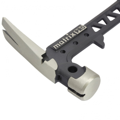 Молоток строительный, 450 г, цельнокованый, боек с магнитом, двухкомпонентная обрезиненная рукоятка Matrix Pro по ценам производителя в Санкт-Петербурге с доставкой по всей России