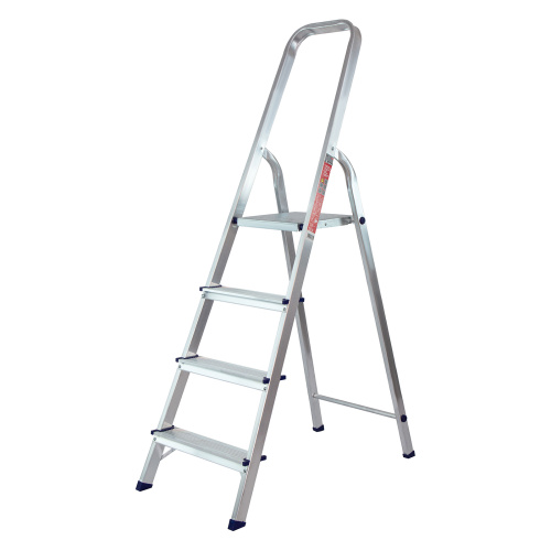 Стремянка усиленная, 4 ступени, алюминиевая, MTX по ценам производителя в Санкт-Петербурге с доставкой по всей России