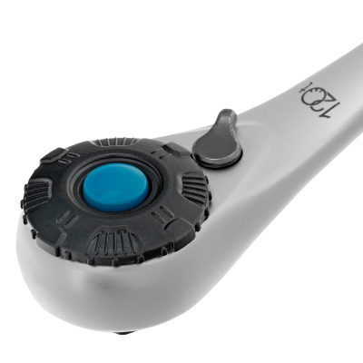 Ключ-трещотка 1/2", CrV, 120 зубьев, с быстрым сбросом, цельнометаллический, хром Gross по ценам производителя в Санкт-Петербурге с доставкой по всей России