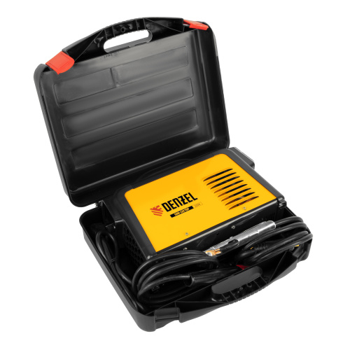 Аппарат инвертор. дуговой сварки SDM-220 Top, 220 А, ПВ 60% кейс Denzel по ценам производителя в Санкт-Петербурге с доставкой по всей России