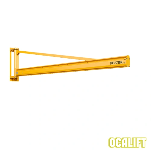 Кран консольный поворотный настенный легкий 1000кг с вылетом стрелы 5 метра по ценам производителя в Санкт-Петербурге с доставкой по всей России