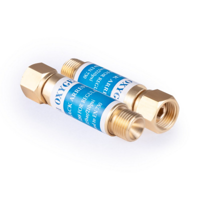 Foxweld Клапан огнепреградительный КИСЛОРОД (пр-во FoxWeld/КНР) по ценам производителя в Санкт-Петербурге с доставкой по всей России