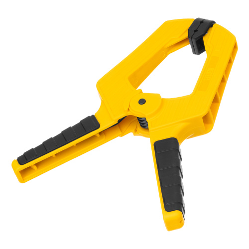 Струбцина клещеобразная, усиленная 100 х 80 мм, двухкомпонентные рукоятки Denzel по ценам производителя в Санкт-Петербурге с доставкой по всей России