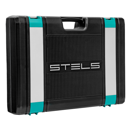 Набор инструментов, 1/2", 1/4", CrV, пластиковый кейс 98 предметов Stels купить в Москве с доставкой по всей России | ProtosMarket.ru