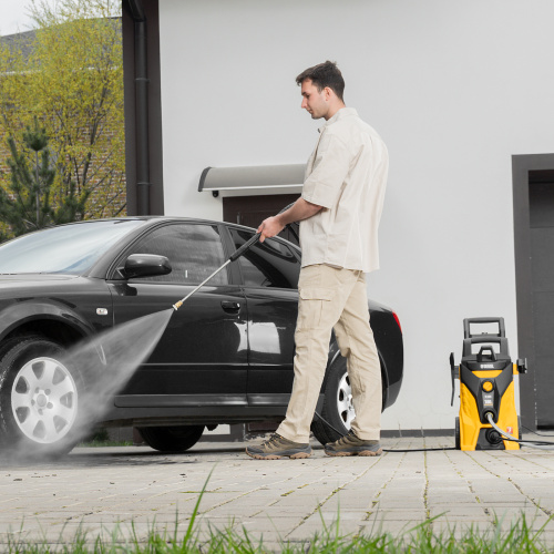 Моечная машина высокого давления R-180i, 2400 Вт, 180 бар, 7.5 л/мин, асинхронный двигатель Denzel купить в Москве с доставкой по всей России | ProtosMarket.ru