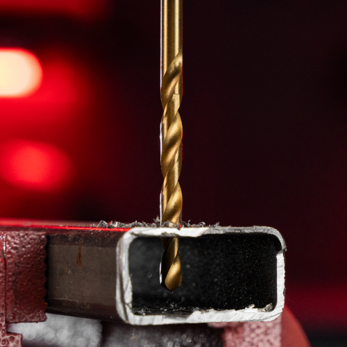 Сверло по металлу, 4.8 мм, HSS, нитридтитановое покрытие, цилиндрический хвостовик Matrix купить в Москве с доставкой по всей России | ProtosMarket.ru