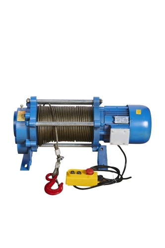 Лебедка электрическая  750 кг  70 м с канатом 380 В TOR KCD по ценам производителя в Санкт-Петербурге с доставкой по всей России