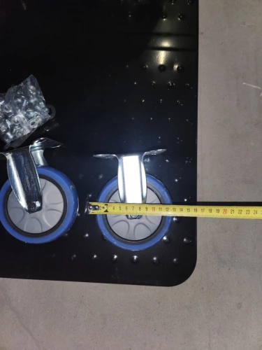 Тележка платформенная 650 кг TOR PH650 (890x590) со складной ручкой (пластиковые колеса 125 мм) по ценам производителя в Санкт-Петербурге с доставкой по всей России