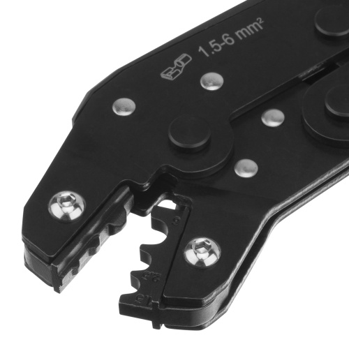 Клещи для обжима неизолированных наконечников НК и НВ, разъемов РП, 1,5 - 6 мм2 Denzel купить в Москве с доставкой по всей России | ProtosMarket.ru