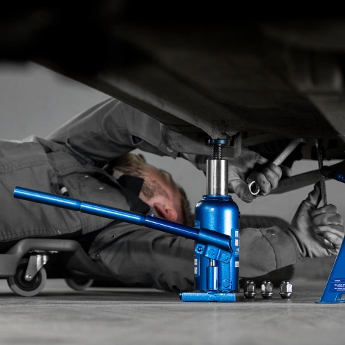 Домкрат гидравлический бутылочный телескопический, 6 т, h подъема 190-480 мм Stels по ценам производителя в Санкт-Петербурге с доставкой по всей России