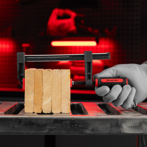 Струбцина F-образная, 150 х 50 х 210 мм Matrix по ценам производителя в Санкт-Петербурге с доставкой по всей России