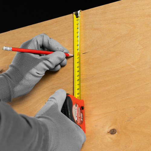 Рулетка Double fixation,5 м х 19 мм,обрезиненный корпус,двойная плавная фиксация Matrix по ценам производителя в Санкт-Петербурге с доставкой по всей России