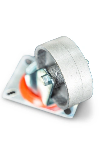 Колесо поворотное чугунное EM01 VKV 80 80 мм термостойкое по ценам производителя в Санкт-Петербурге с доставкой по всей России