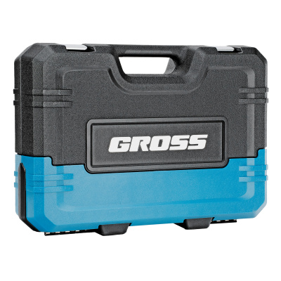 Набор инструментов, 1/4", 1/2", CrV, 120 зубьев, 82 предмета Gross купить в Москве с доставкой по всей России | ProtosMarket.ru