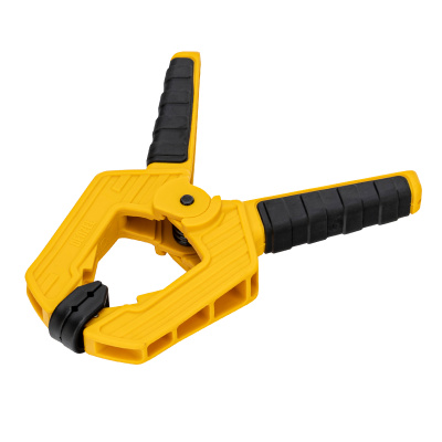 Струбцина клещеобразная, усиленная 80 х 60 мм, двухкомпонентные рукоятки Denzel по ценам производителя в Санкт-Петербурге с доставкой по всей России