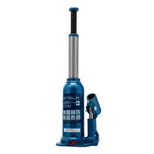 Домкрат гидравлический бутылочный, 4 т, h подъема 188-363 мм Stels по ценам производителя в Санкт-Петербурге с доставкой по всей России