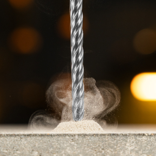 Бур по бетону, цельная крестовая пластина, 6x165 мм, SDS PLUS Denzel по ценам производителя в Санкт-Петербурге с доставкой по всей России