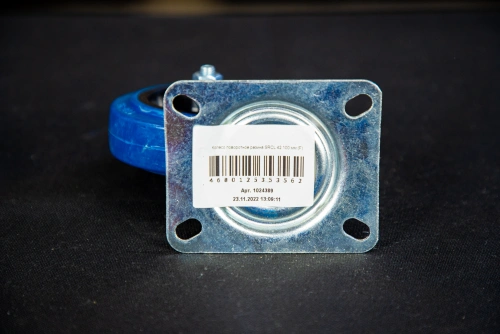 Колесо поворотное резина SRCL 55 125 мм (F) по ценам производителя в Санкт-Петербурге с доставкой по всей России