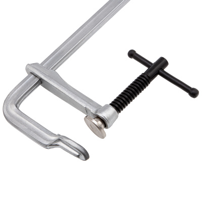 Струбцина F-образная, 100x600мм, кованая Denzel купить в Москве с доставкой по всей России | ProtosMarket.ru