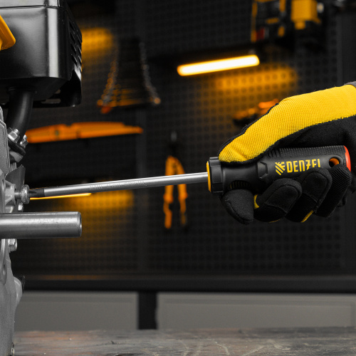 Отвертка, PH3х150 мм, S2, 3к рукоятка Denzel по ценам производителя в Санкт-Петербурге с доставкой по всей России